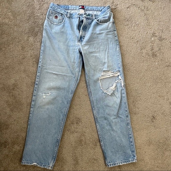 Tommy Hilfiger Other - Distressed Vintage Tommy Hilfiger Jeans